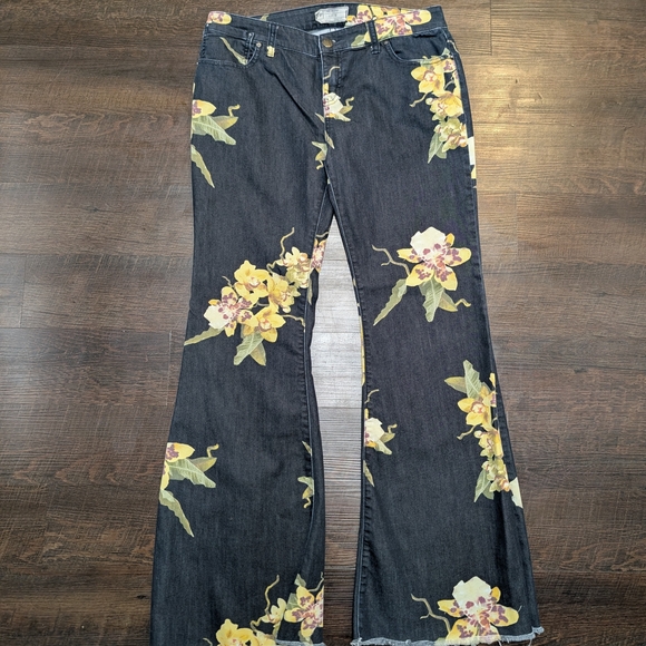 Free People Denim - Free People "Miami Nights" Bali Flare Jeans Size 30